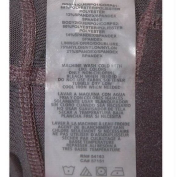 Sports Bra Calvin Klein Performance Tank Top Active Athletic Adjustable Straps M - Picture 6 of 6